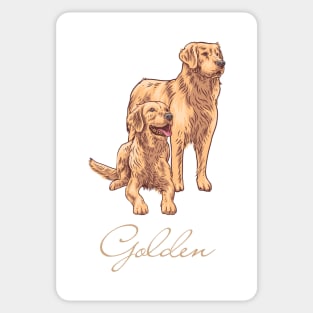 Golden Retriever Quote Sticker